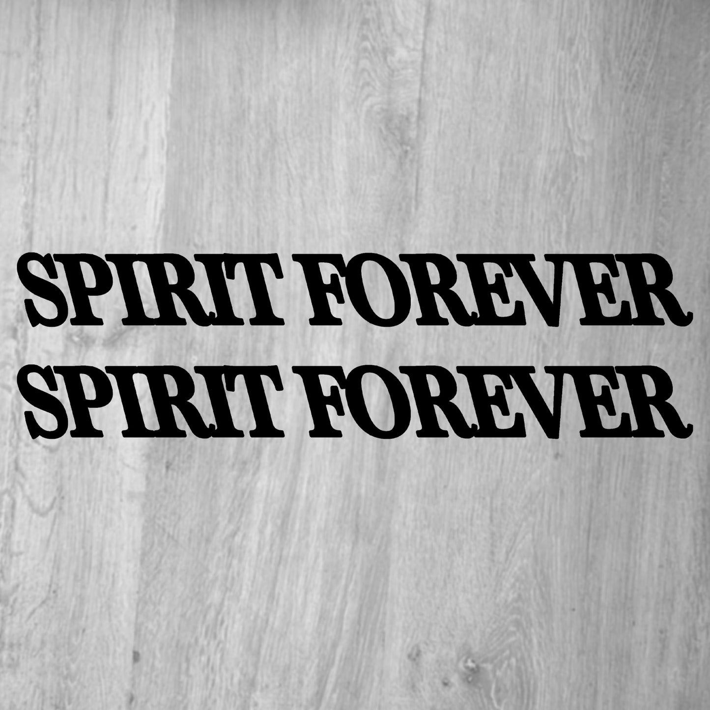 Spirit Forever Sticker Pack