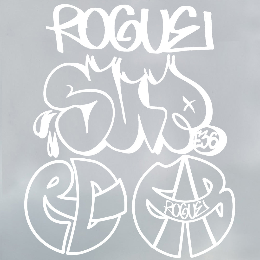 Rogue Logo Sticker Pack (x4)